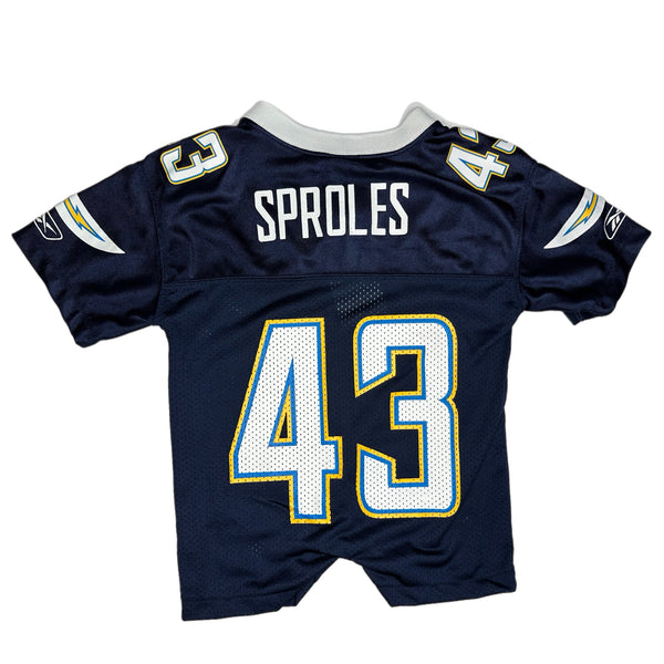 2T Chargers Jersey Romper