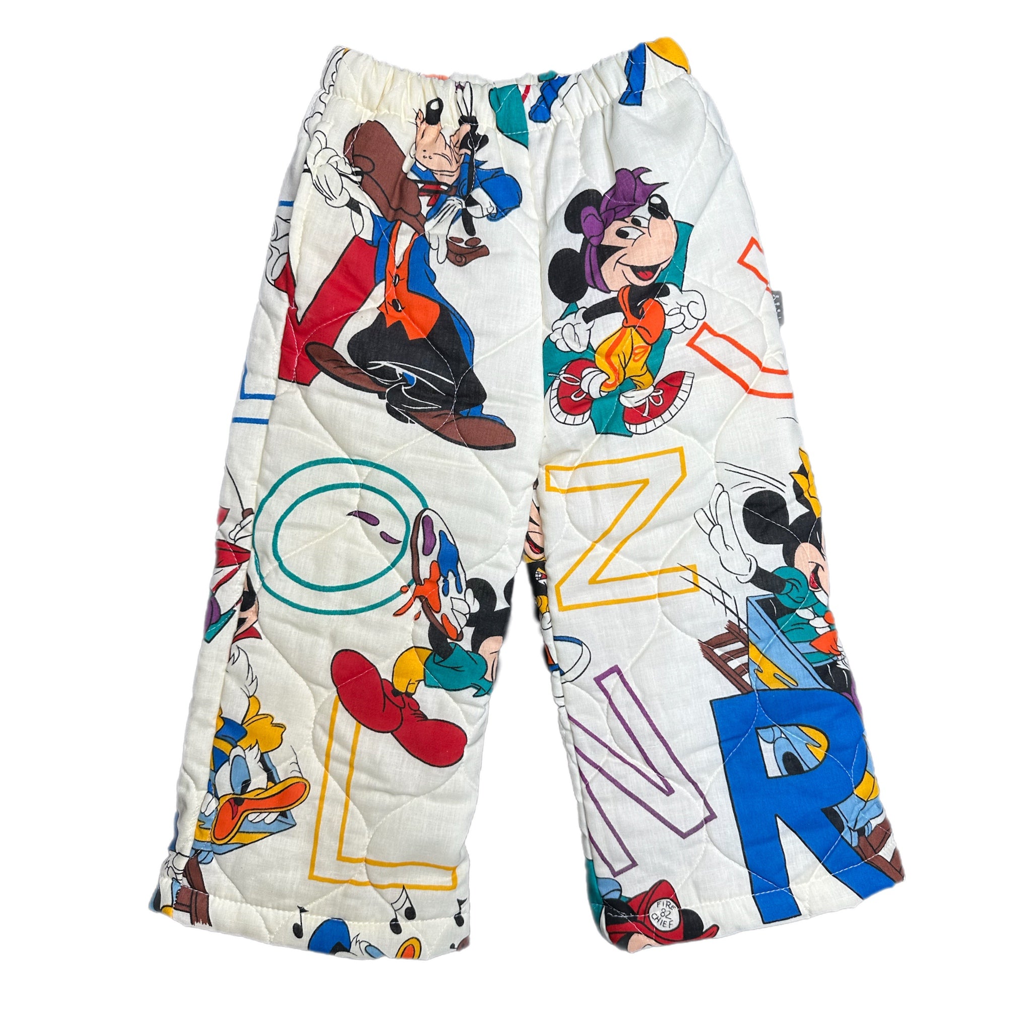 2T Quilted Disney Alphabet Pants