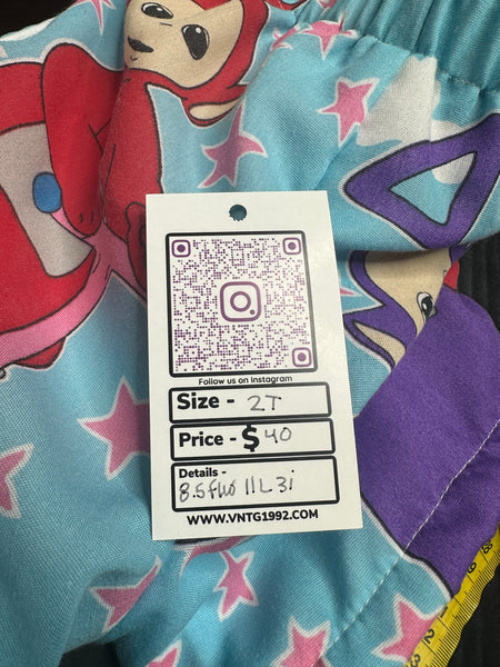 2T Teletubbies Shorts