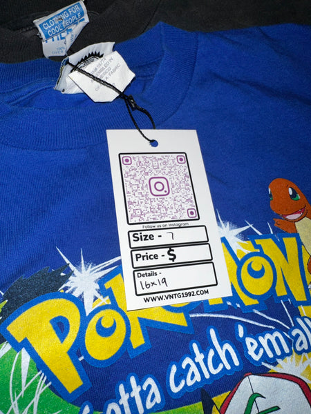 7 90s Pokemon Long Sleeve