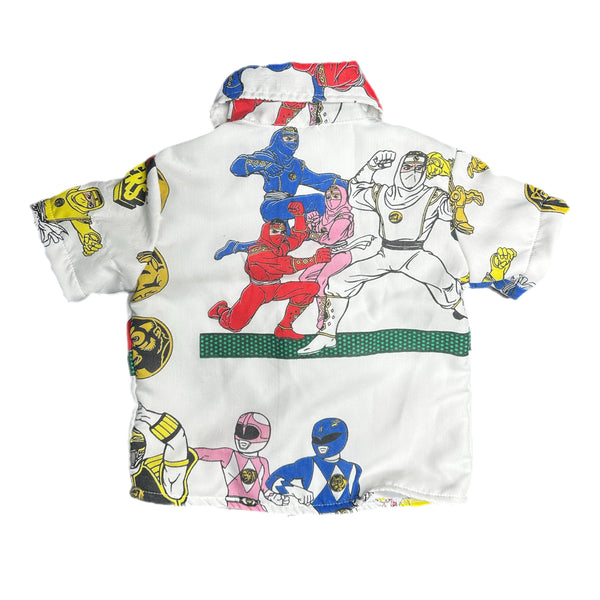 2T Power Rangers Reworked Button Up