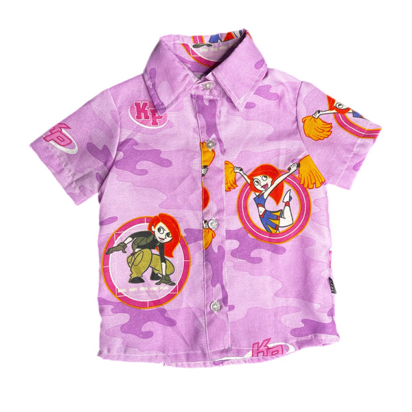 2T Kim Possible Button Up