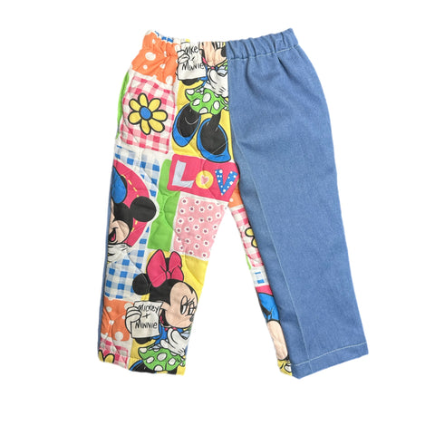 2T Minnie & Mickey Pants