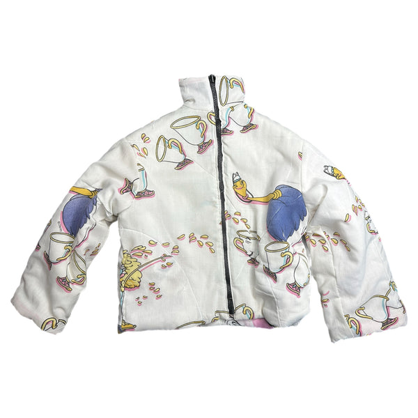 6X Reversible Beauty & The Beast Puffer