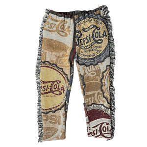Medium Pepsi Cola Tapestry Pants Reworked