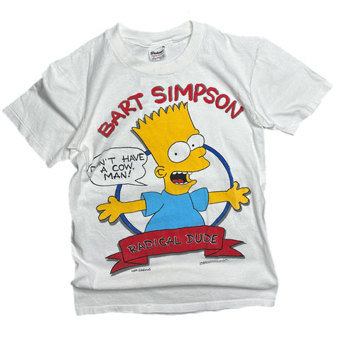 1989 youth XL Bart Simpson Tee