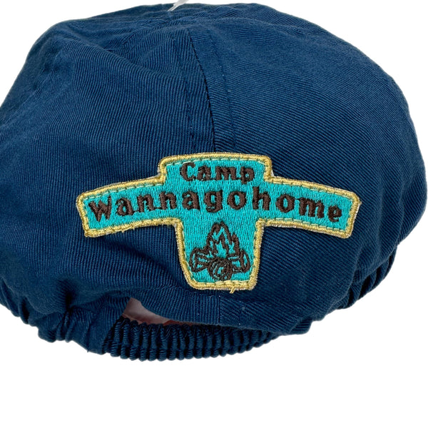12-24 M TAZ Camp Wannago home Hat VTG 90s