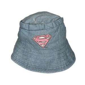 12-24M Superman Pink S VTG Blue Bucket Hat