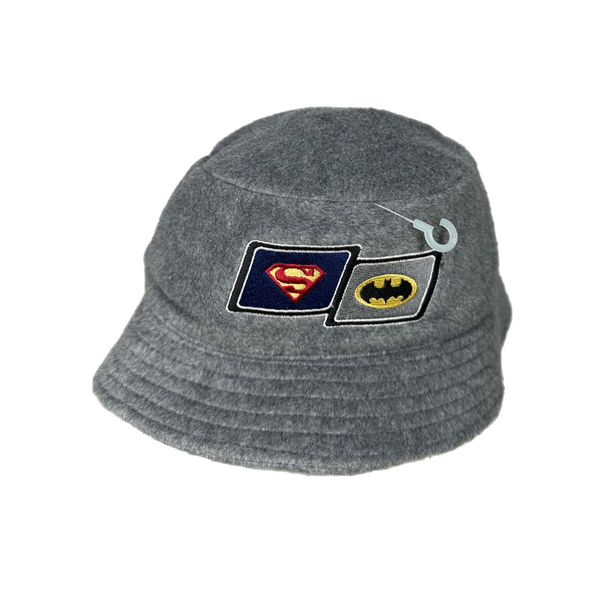 Youth fleece Bucket Hat Superman Batman 2000 DC comics